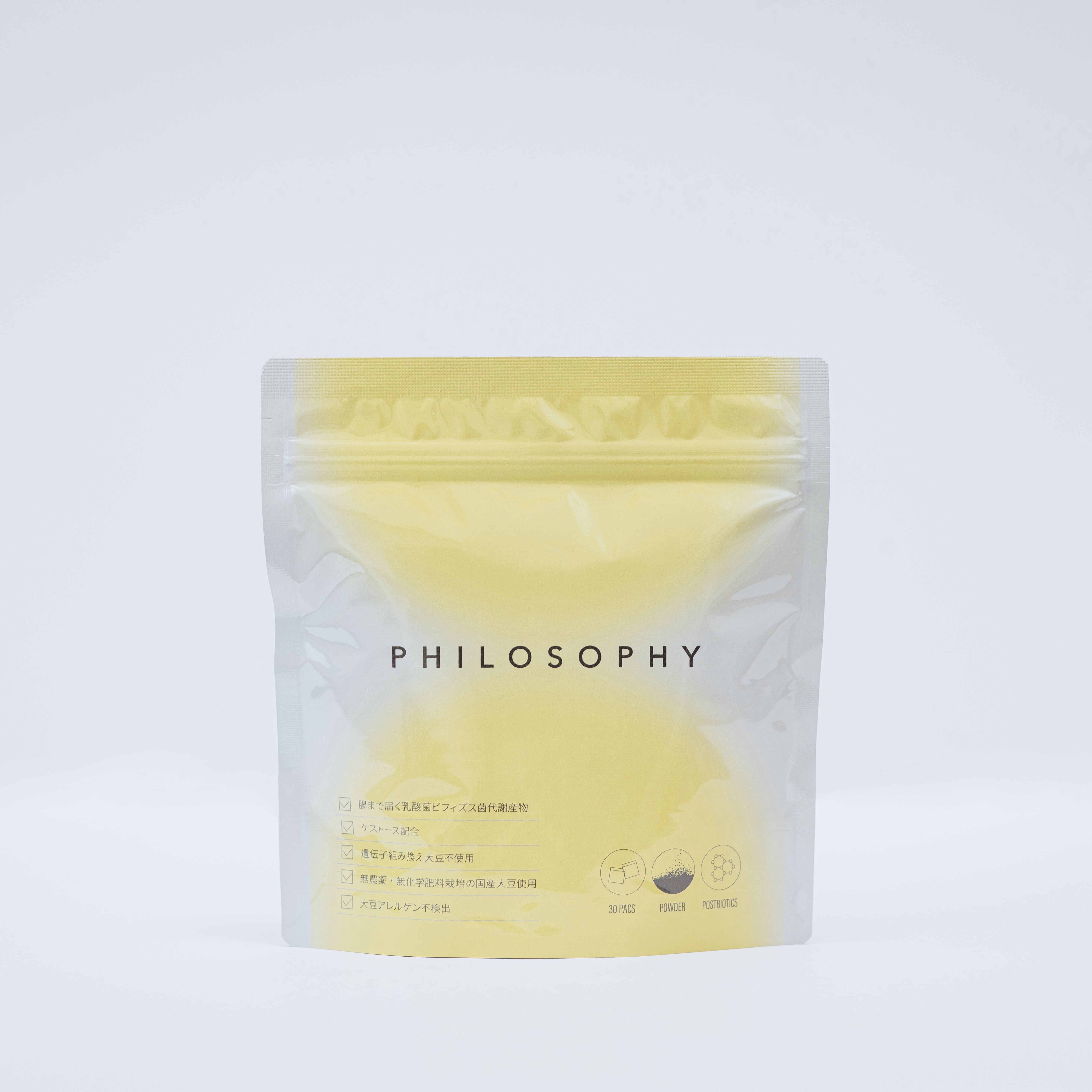 腸内環境サポートサプリメント PHILOSOPHY(フィロソフィ)